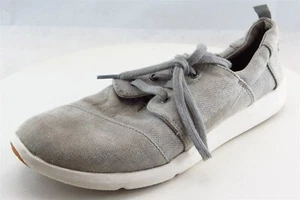 Toms Fashion Sneakers Gray Fabric Women 9 Medium - Picture 1 of 7