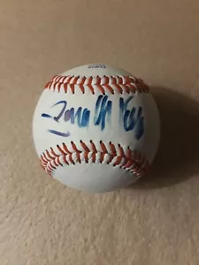 Gary Matthews Sr. MLB Signed Autograph Baseball Cubs Phillies Legend ROY - Picture 1 of 3