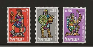 Israel Scott #208-10, Singles 1961 Complete Set FVF MNH - Picture 1 of 1
