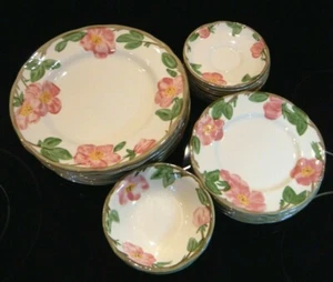 Vintage Franciscan Desert Rose Dinnerware; Made in England by Wedgwood - Picture 1 of 17