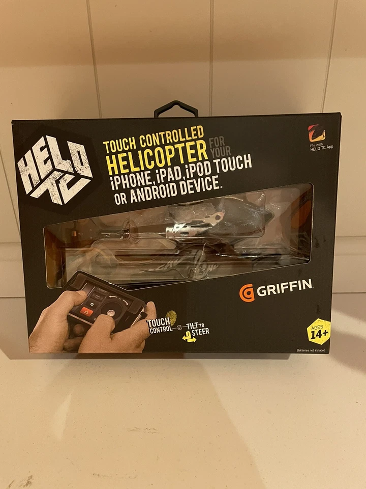 Griffin Helo TC Remote Helicopter for iPhone & Android Smartphone Controlled X25