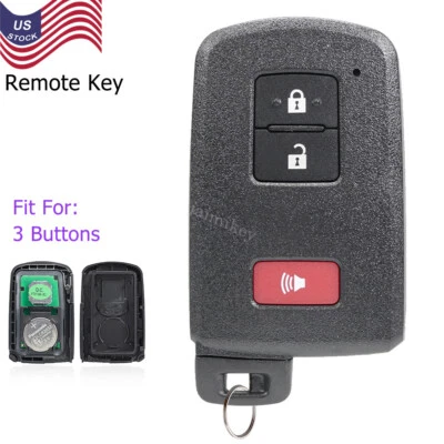 REPLACEMENT For 2015 - 2021 TOYOTA TACOMA REMOTE SMART KEY FOB HYQ14FBA AG - Image 1 of 4