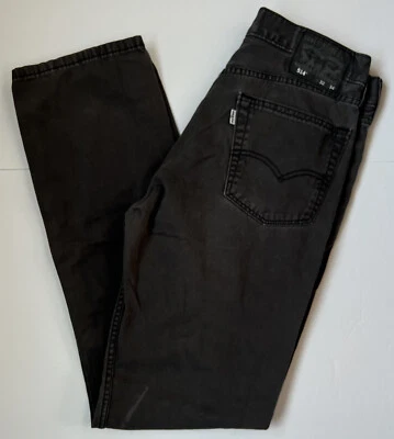 LEVI STRAUSS 514 - Pantalones de mezclilla gris calce recto para hombre - Talla 32x34 Foto 1 de 4