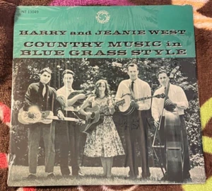 HARRY & JEANIE WEST - Blue Grass Style Music ~ PRESTIGE INTERNATIONAL 13049 -NM - Picture 1 of 4