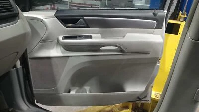 Panel de moldura de puerta delantera gris cuero sintético lado derecho Volkswagen Routan 09-10 OEM Foto 1 de 4
