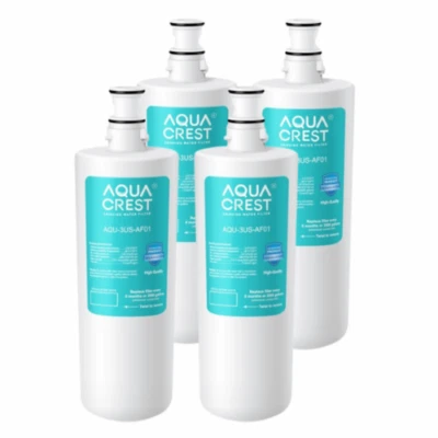 AQUA CREST Replacement for Filtrete 3US-AF01 Under Sink Water Filter, 4 Packs - Image 1 of 4