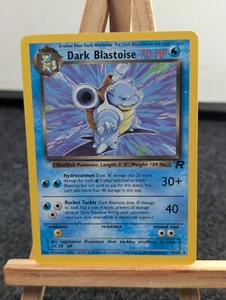 Dark Blastoise, 20/82 Team Rocket, Rare Non Holo, Pokemon TCG WOTC, Near Mint - Picture 1 of 6