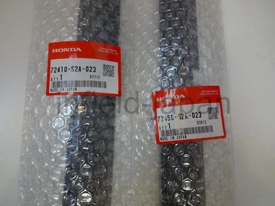 Genuine Honda S2000 AP1 AP2 Front Door Window Molding Assy Right & Left Set F/S - Изображение 1 из 4