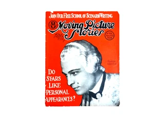 Moving Picture Stories – April 22, 1924 – Rudolph Valentino - Picture 1 of 12