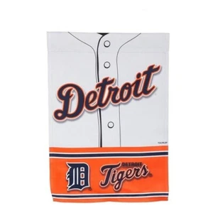 Detroit Tigers 12.5" x 18" Double-Sided Jersey Garden Flag - Picture 1 of 1