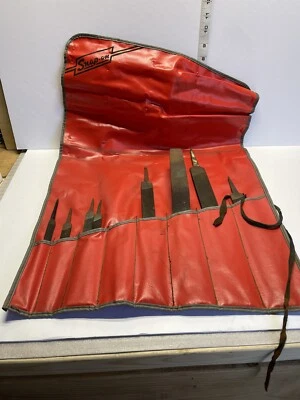 Vintage 5 HELLER NUCUT Files - 3 Vintage Others Snap-0n Carry Case Included - Image 1 of 4