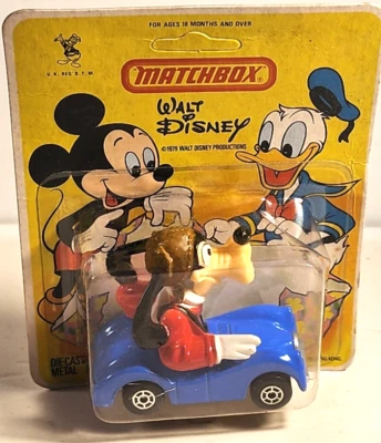 MATCHBOX LESNEY 1979 ISSUE WALT DISNEY WD-3 GOOFY in PACKAGE - Image 1 of 4