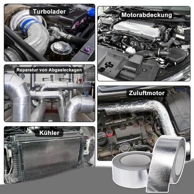 Heat Resistant Exhaust Sealing Tape Heat Resistance Versatile Applications - Image 1 of 4