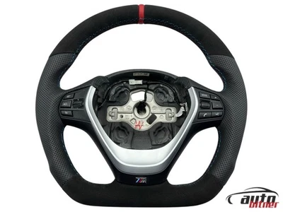 TUNING Lenkrad Leder Alcantara BMW F20 F21 F22  F30 F31 F33 Multifunktion - Bild 1 von 4