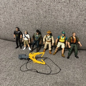 Jurassic Park 1993 Vintage Actionfigur 6 Stück LESEN - Bild 1 von 11