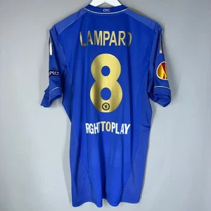 CHELSEA LONDON 2012 2013 PLAYER ISSUE JERSEY SHIRT #8 LAMPARD FINAL TECHFIT - Picture 1 of 9