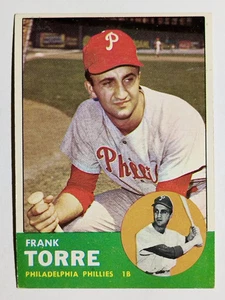 1963 Topps #161 Frank Torre (VGEX) - Bild 1 von 2