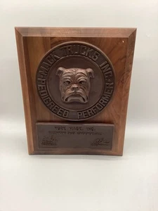 1970 VTG MACK Diesel TRUCKS York Pa DEALERSHIP SIGN Plaque Sales Emblem - Picture 1 of 9