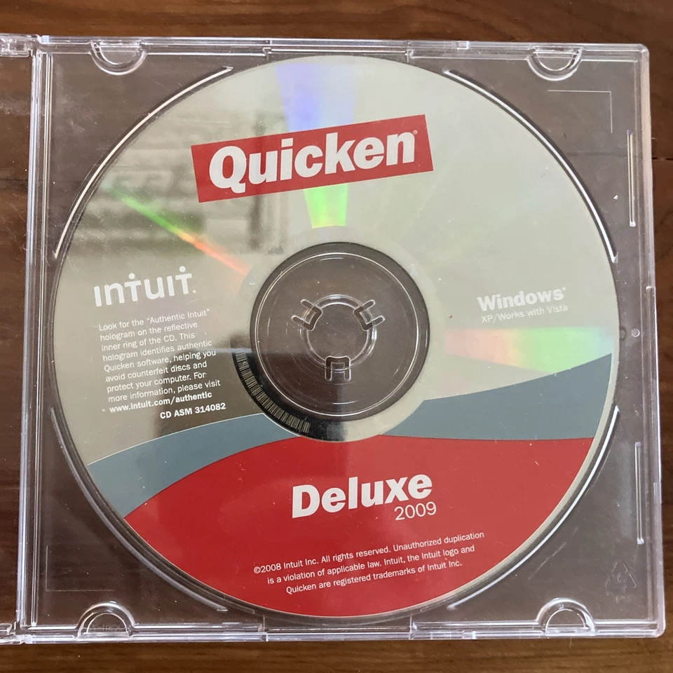 Intuit Quicken Deluxe 2009 for Windows XP / Vista - Image 1 of 4