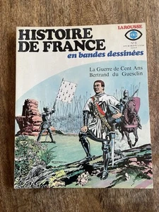 8-La GUERRE CENT ANS-Du GUESCLIN-HISTOIRE FRANCE en BD-RAPHAËL-RIBERA-LAROUSSE - Picture 1 of 1
