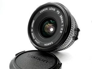 Canon New FD NFD 28mm F2.8 MF Wide Angle Lens AE-1 Japan Tested - 1 Day Handling - Picture 1 of 15