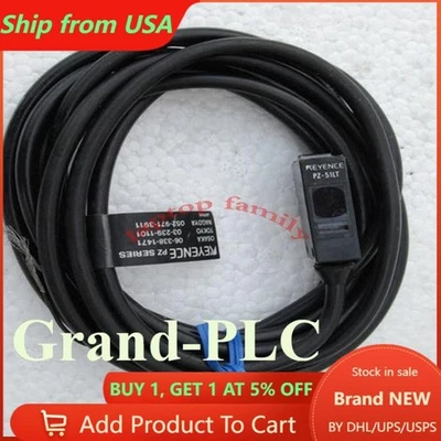 1PCS New FOR KEYENCE Photoelectric Sensor PZ-51LT - Image 1 of 2