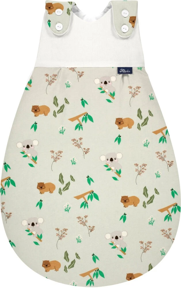 Alvi Baby-Mäxchen Außensack Special Fabric Piqué – Praktischer Wickelaußensack Für Unterwegs In Größe 74/80