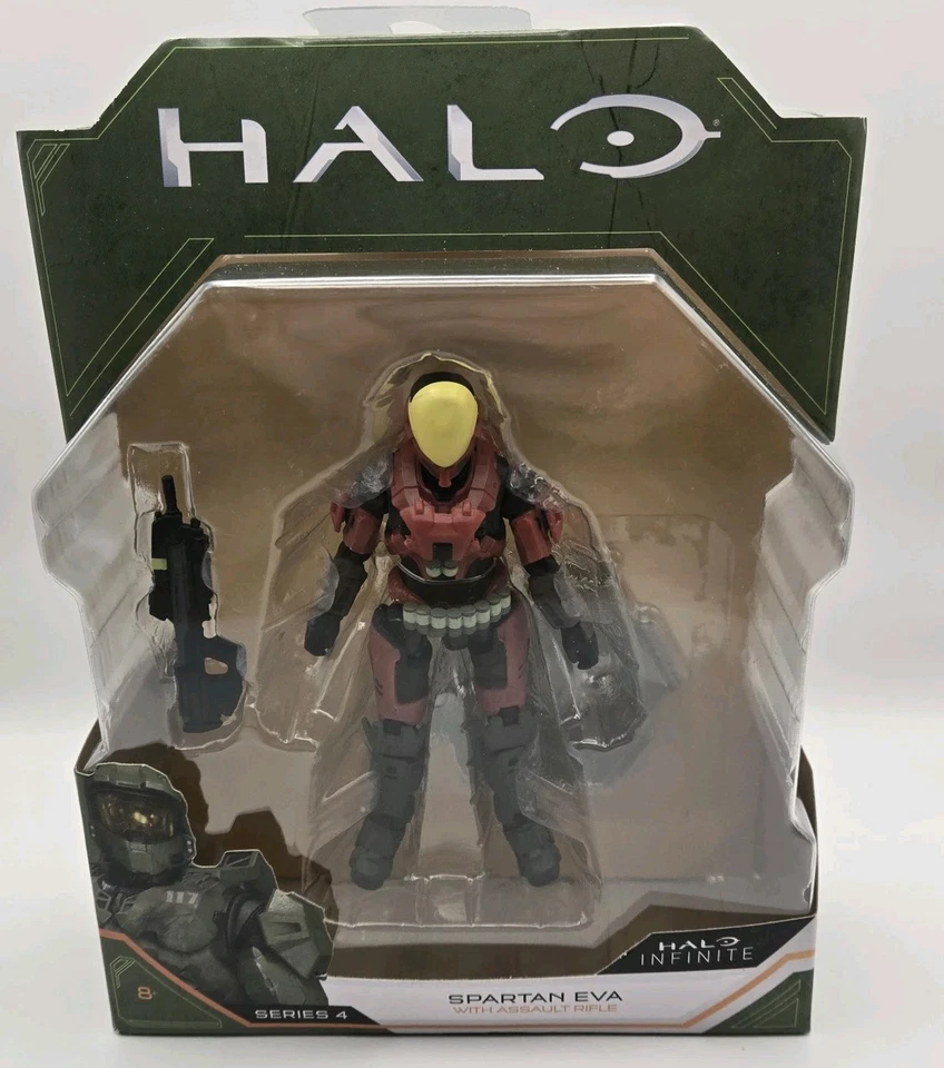 Figura de acción World of Halo 4 pulgadas Spartan Eva Jazwares  Foto 1 de 1