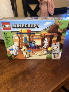 LEGO Minecraft White Llama Minifigure Set 21167 Complete Pieces With Directions - Picture 1 of 6