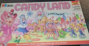 VINTAGE Candy Land Board Game Hasbro 1997 - 100% Complete Milton Bradley Kids - Picture 1 of 10
