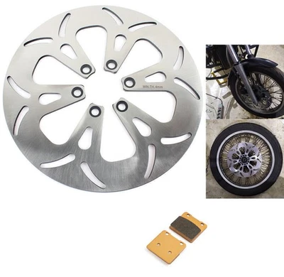 Pastillas de rotor de freno delanteras de 295 mm para Suzuki Intruder VS1400GL/GLP 1987-2004 VS750GLP Foto 1 de 4
