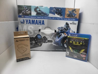 NEW PS4 PLAYSTATION 4 VALENTINO ROSSI  & YAMAHA MS-1 MOTORCROSS  CONTROLLER - Image 1 of 4