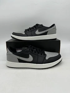 Air Jordan 1 Low Golf Men’s Size 12 "Shadow" Grey Leather Shoes DD9315 001 - Picture 1 of 6