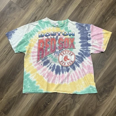 Vintage Boston Red Sox ‘47 Brand AOP T-Shirt Adult 2XL Tie Dye Rare - Image 1 of 3