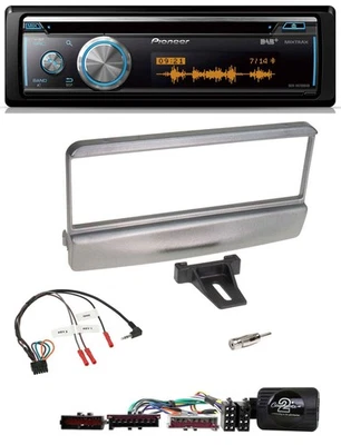 Pioneer Lenkrad DAB USB CD Bluetooth Autoradio für Ford Mondeo 2000-2002 silber - Bild 1 von 4