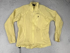Patagonia Jacke Damen klein gelb leichter Windbreaker Laufen Reißverschluss Wandern - Bild 1 von 19