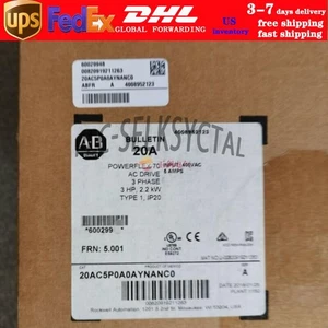 Allen-Bradley 20AC5P0A0AYNANC0 Neu im Karton 20AC5P0A0AYNANC0 schneller Versand USA kostenlose Steuern - Bild 1 von 1