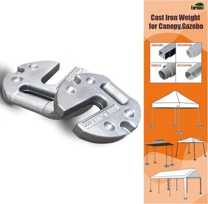 Eurmax USA Canopy Weights Cast Iron Weight for Pop up Instant...  - Afbeelding 1 van 8