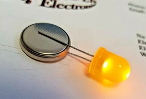 LED 10MIL YELLOW PACK OF 2 - Picture 1 of 2