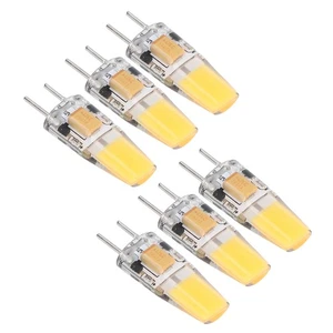 ♮6PCS GY6.35 Bulb 5W AC DC12V COB Light Bulb Energy Saving Silicone Ceiling - Picture 1 of 24