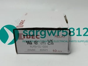 10pcs Brand New IDEC Relay RJ1S-CL-D24 24VDC - Picture 1 of 5