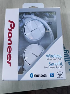 auriculares bluetooth PIONEER SE-MJ553BT-W nuevos precintados - Imagen 1 de 6