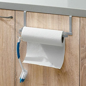Tür-Handtuchhalter Küchenrollenhalter Türhänger Küchentuch Küchenrolle Edelstahl - Bild 1 von 7
