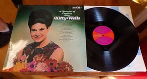 Kitty Wells A Bouquet of Country Hits 1971 LP Autographed - Imagen 1 de 3