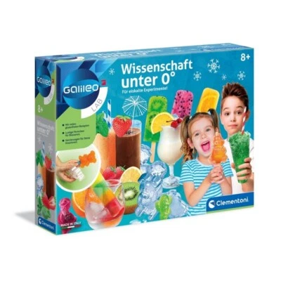 Clementoni 59166 Wissenschaft unter 0° Eis Galileo Experimentierkasten Neu