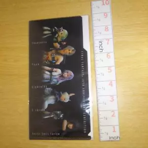 A42807 FINAL FANTASY 30th ANNIVERSARY EXHIBITION Ticket holder clear file - Picture 1 of 4