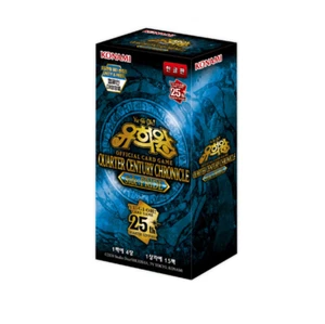 YUGIOH 25th "Quarter Century Chronicle" Side: PRIDE Korean 1 BOX (QCCP-KR) - Picture 1 of 2