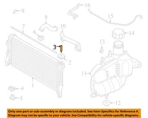 BMW OEM 16-24 228i Gran Coupe Radiator Components-Radiator Pin 17118605551 - Picture 1 of 1