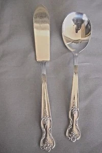 Juego de 2 mantequilla de azúcar Wm Rogers Mfg Co International Silver Inspiration-Magnolia - Imagen 1 de 3