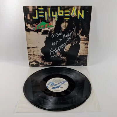Jellybean Jingo 1987  PROMO SIGNED Vinyl Album LP Record 4V9 43206 Chrysalis - Image 1 of 4